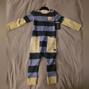 Toddler Boy - Big Hip Pocket Rag Romper- RARE